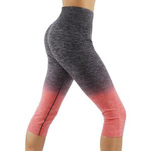 4pcs Set Ombre Capri Seamless Leggings